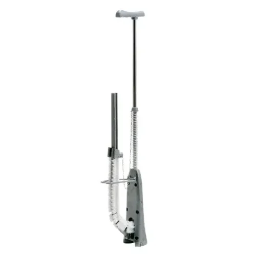 Tool for connecting pipes with clips to a french subfloor insulation board icma