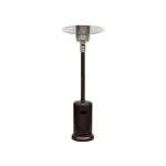 Gas patio heater black