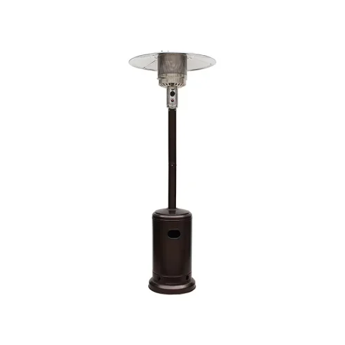 Gas patio heater black