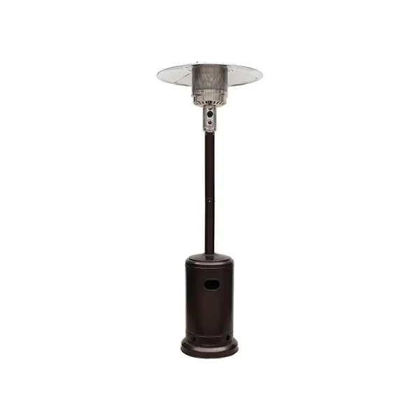 Gas patio heater black