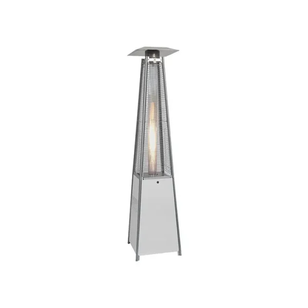 Gas patio heater pyramid