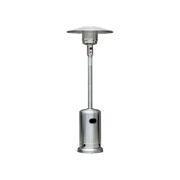 Gas patio heater stainless steel