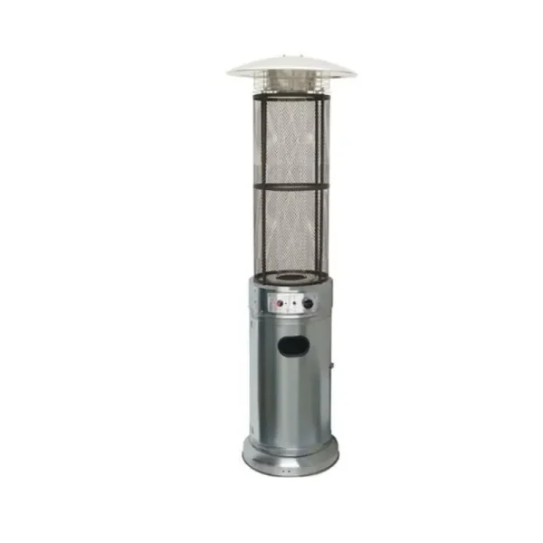 Spherical gas patio heater stainless steel